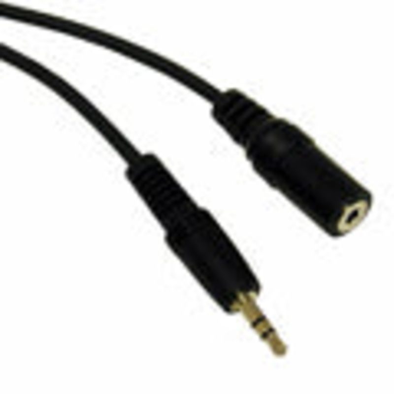 CA1083-25 – AUDIO CABLE 3.5 STEREO PL-JK 25F 25FT (CA1024-25)