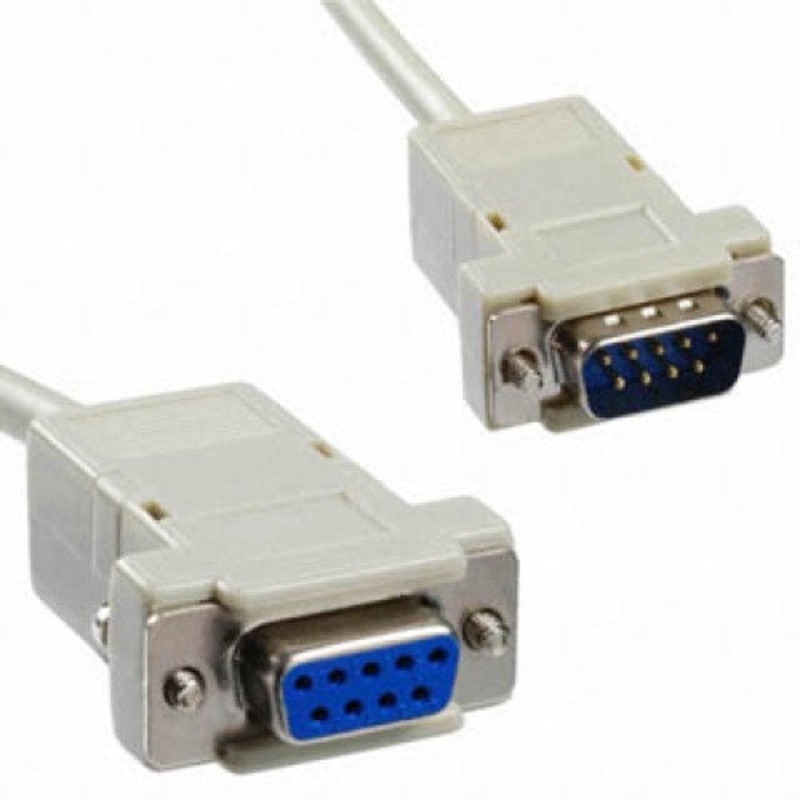 CN09B06 – NULL MODEM CABLE DB9F/9M 6FT 1+6-4 2-3 3-2 4-1+6 5-5 7-8 8-7
