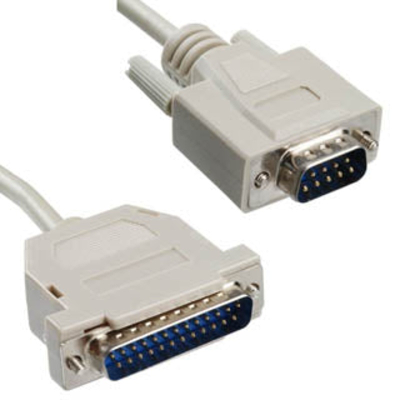 MCHM06 – MAC HAYES MODEM CABLE DB9M/25M 3+8-7 5-2 6-20 7-8 9-3