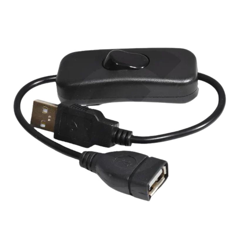 ZCABL-200550 – USB CABLE A-A MALE/FEM 8.5IN 2.0 WITH SWITCH