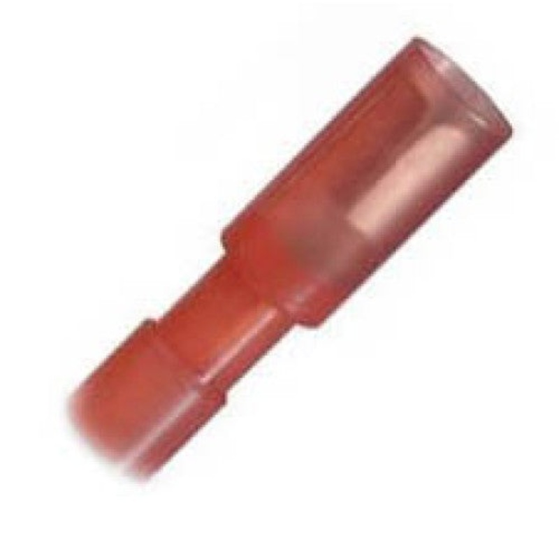 318803 – BULLET FEM RED 0.157IN 22-18AWG 4MM FULLY INSU. HEAT SHRINK (3 pcs/pkg)