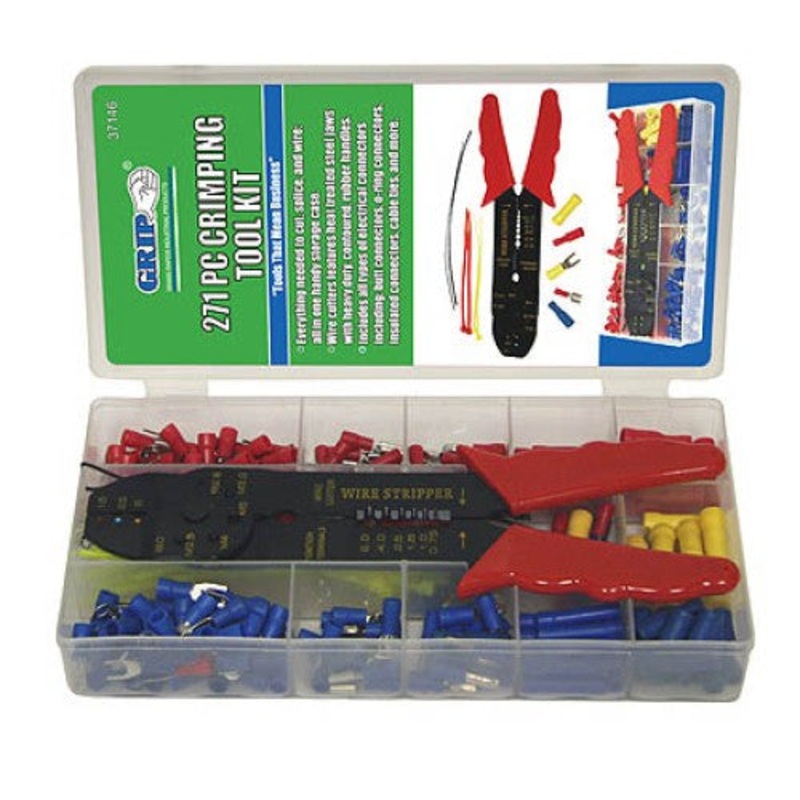 37146 – QUICK TERM ASSORTED WITH CRIMPER 271PCS/KIT