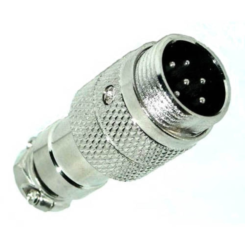61-636 – MICROPHONE 6M INLINE JACK METAL