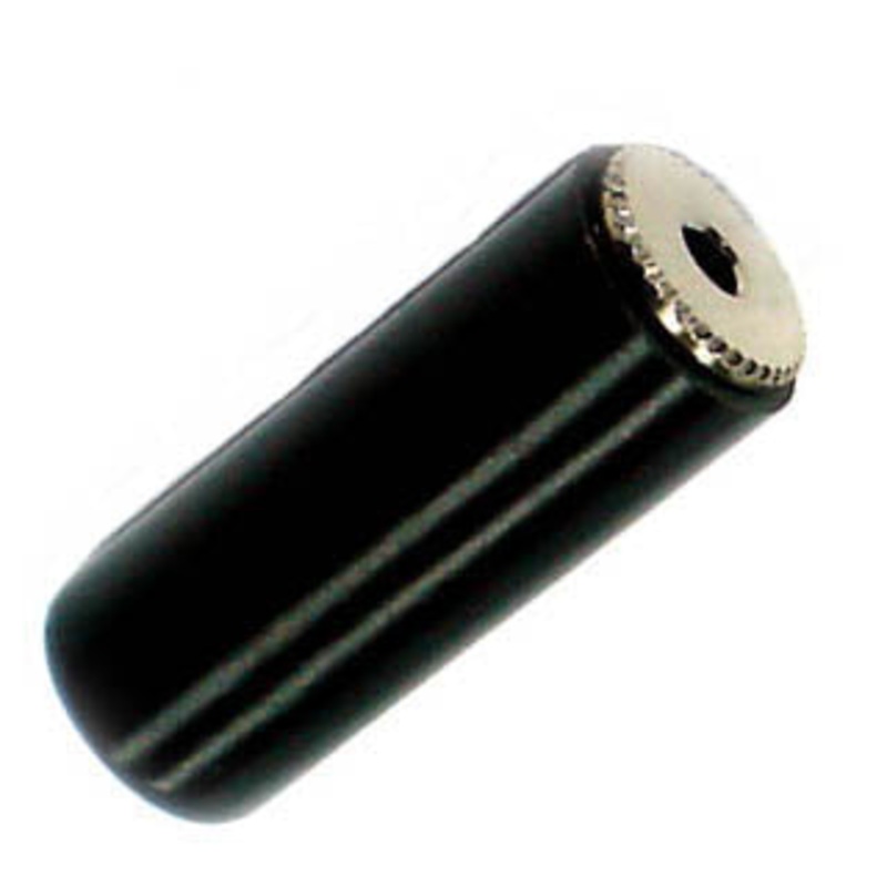 660VP – AUDIO JK 2.5 MONO IL PLASTIC BLACK (2 pcs/pkg)