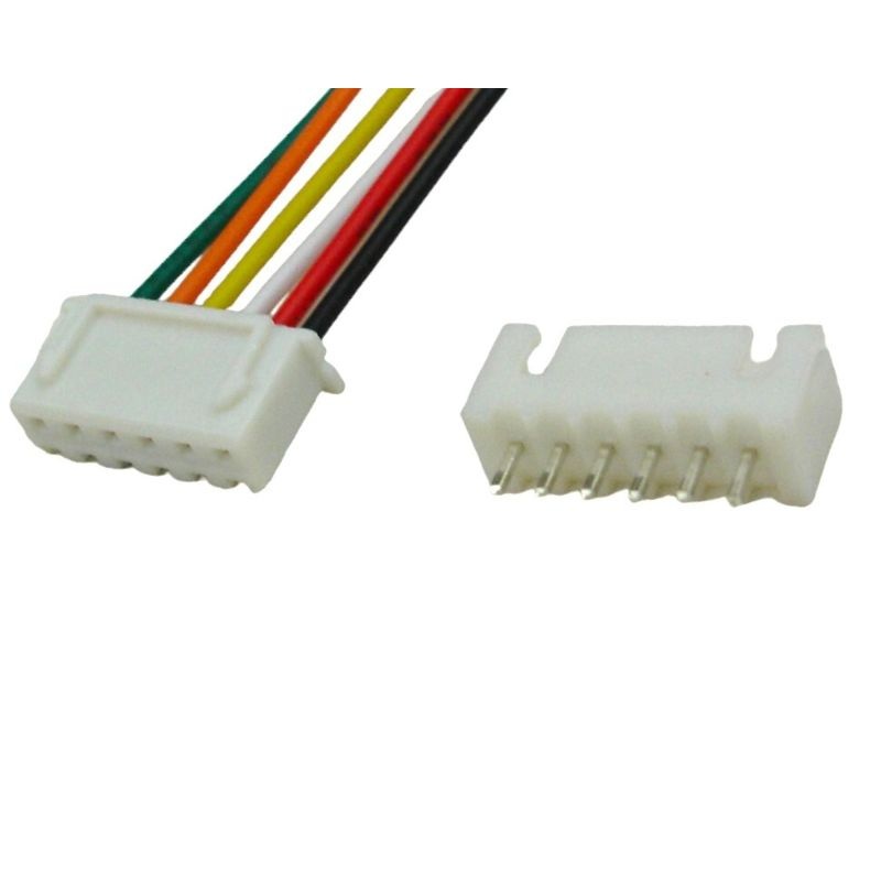 CONNE-366006 – JST RCY CABLE PLUG TO WIRES 6PIN 20CMS FOR RC BATTERY CONNECTIONS