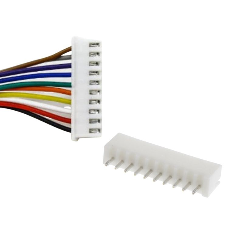 CONNE-366010 – JST RCY CABLE PLUG TO WIRES 10P 20CMS FOR RC BATTERY CONNECTIONS