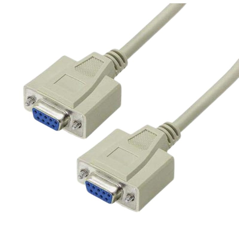 M8540-2509FF – SERIAL CABLE DB9F/F 25FT
