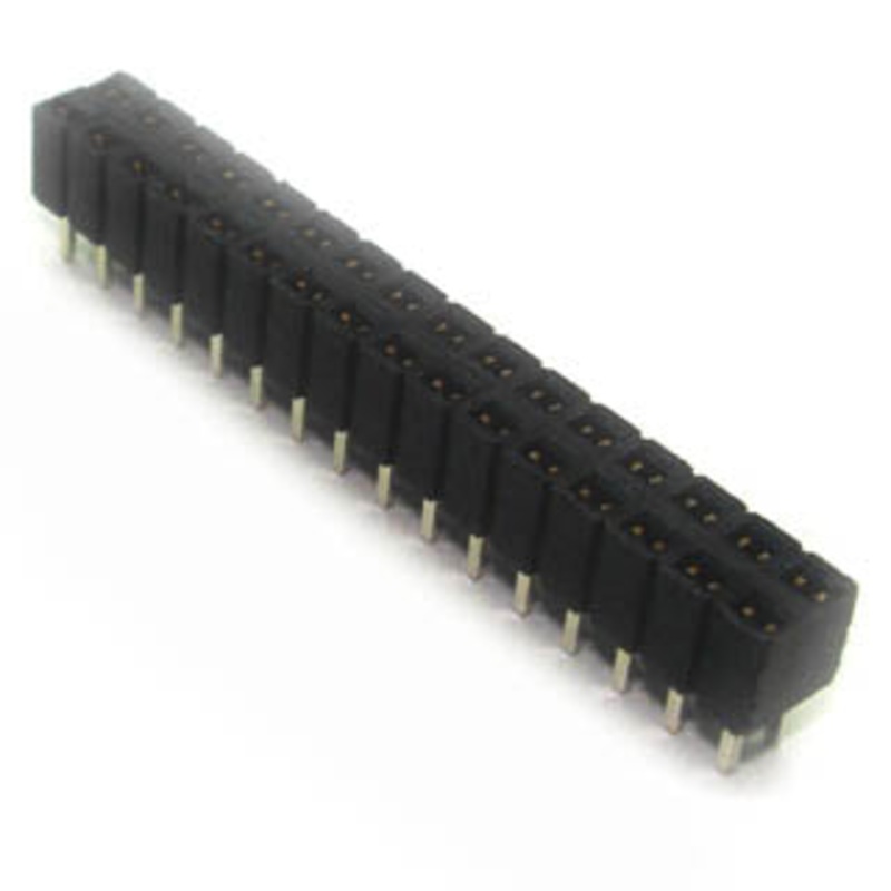 SLW-116-01-S-D – DIPSKT 2.5MM 32S NBST BLACK