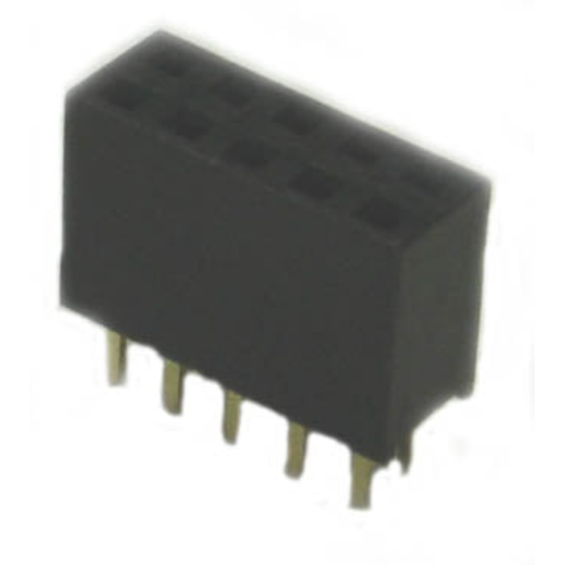SSW-108-01-T-D – DIPSKT 2.5MM 16S PCST TIN BLACK BULK