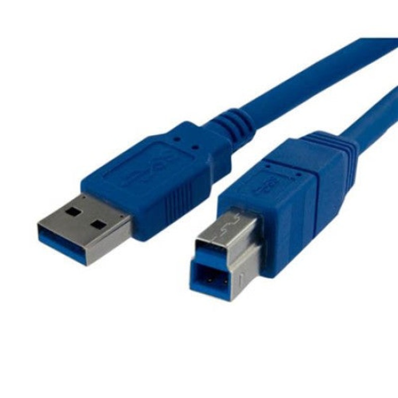 USB3.0 CABLE – USB CABLE 3.0 A-B MALE/MALE 6FT BLUE