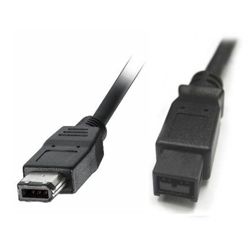VG016-3 – FIREWIRE CABLE 9M-6M 3FT BLACK