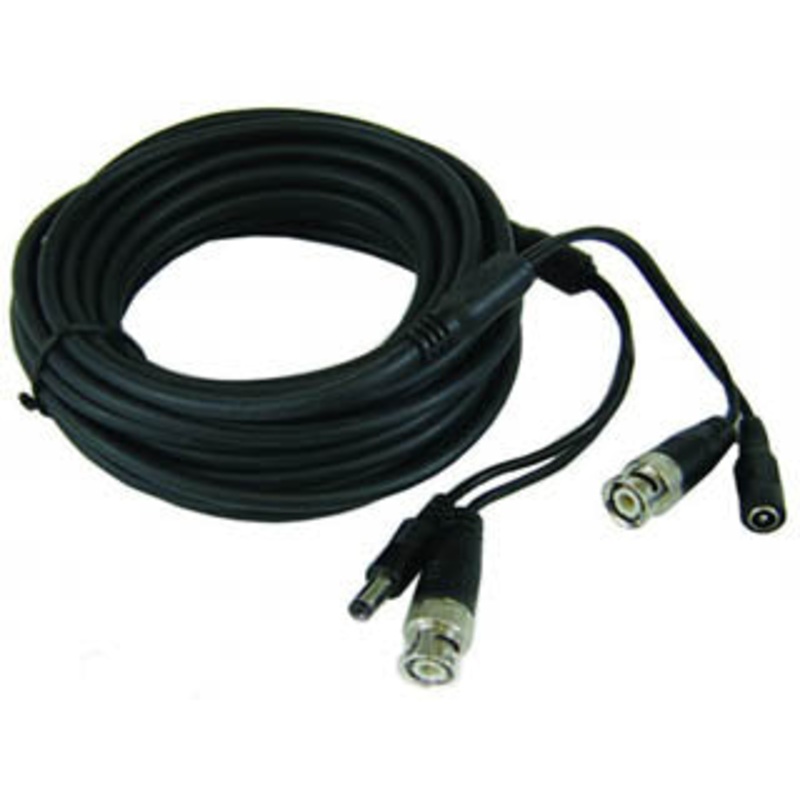 02724 – BNC CABLE RG59-CCTV POWER 50FT BLACK