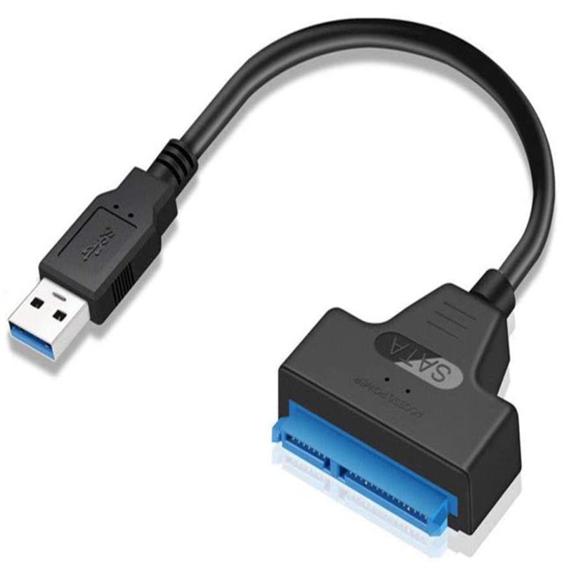 1557933 – USB CABLE 3.0 A MALE TO SATA DATA AND POWER COMBO 7IN