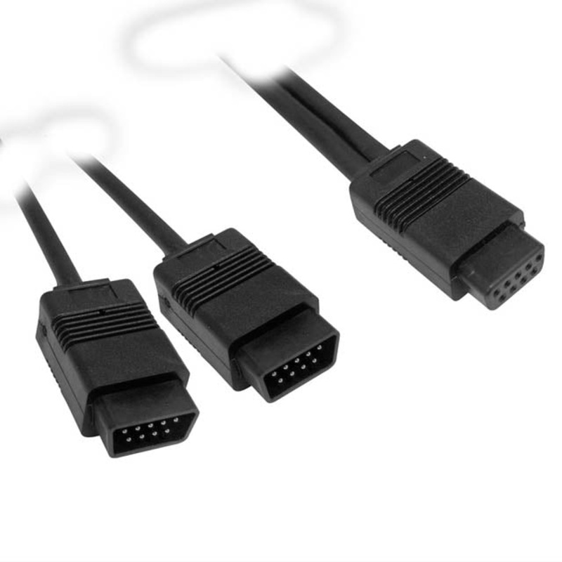 5396 – SERIAL CABLE Y DB9F-2XDB9M 6FT