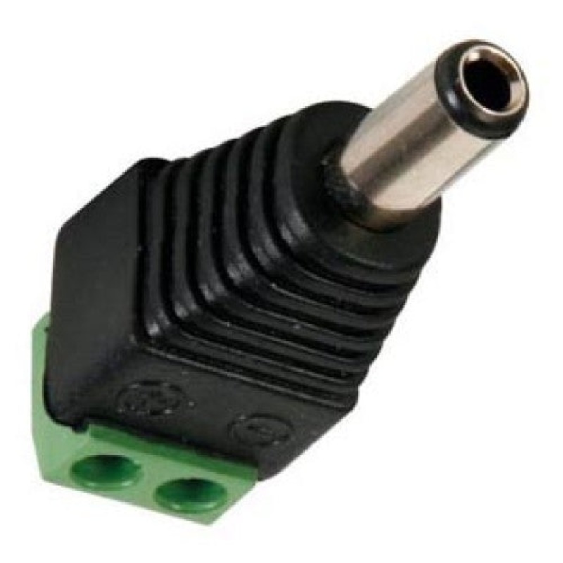 90833 – DC POWER PLUG 2.1X5.5MM WITH SCREW TERMINALS (5 pcs/pkg)