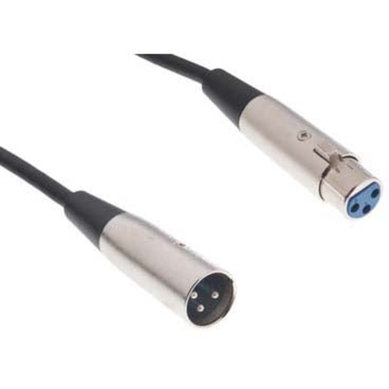 AVW111-1 – XLR CABLE 3PL-3JK 3.25FT TIN