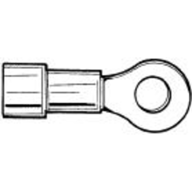 B-218-38X – RING TERM BLU 3/8IN 16-14AWG ID-9.8MM OD-13.6MM (100 pcs/pkg)