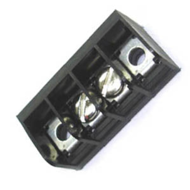 CB2 – TERM BLOCK 2P FLUSH 1ROW #8-32 TRI-BARRIER 8.4MM BARRIER DIST. (2 pcs/pkg)