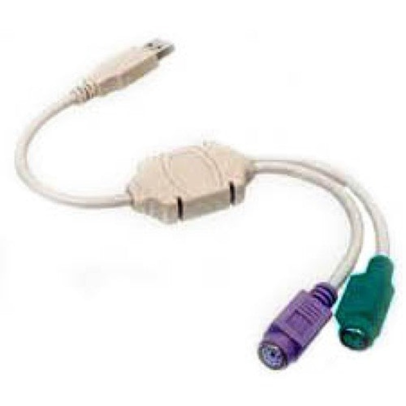 CUSB-PS2-KM – USB CABLE A MALE-2XPS2 FEM