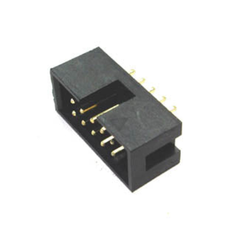 MC-254-10-00-ST-DIP – HDR SHRD 10 W/KEY PCST BLK  (3 pcs/pkg)