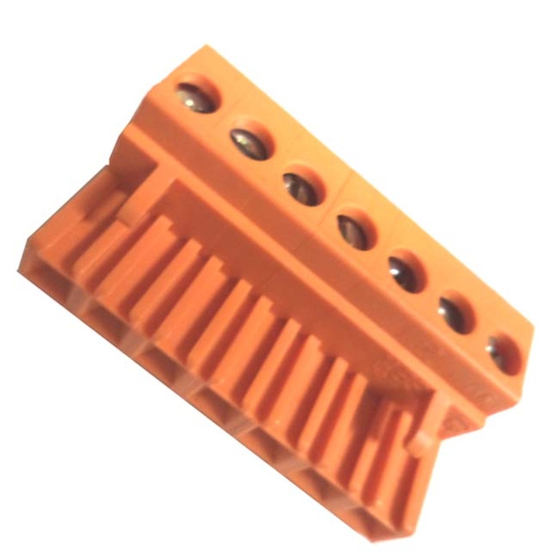 1282260000 – TERM BLOCK 7P FEM PLUG RA 5.08MM 26-12AWG 10A/300V 35MM WIDE ORG