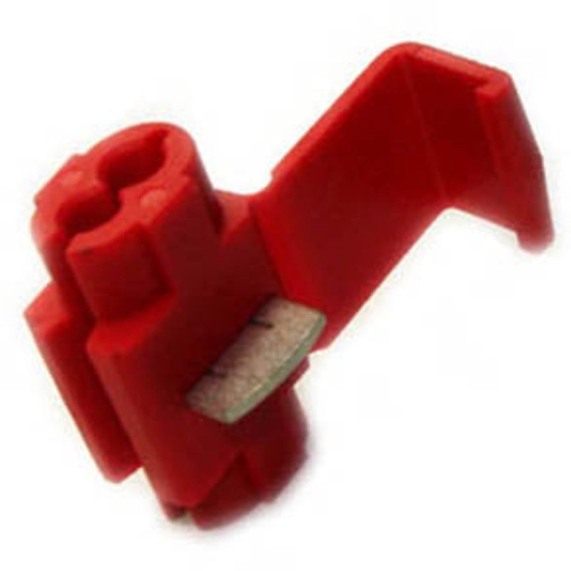 160185-2004 – QUICK TAP CONN RED 22-18AWG  (4 pcs/pkg)