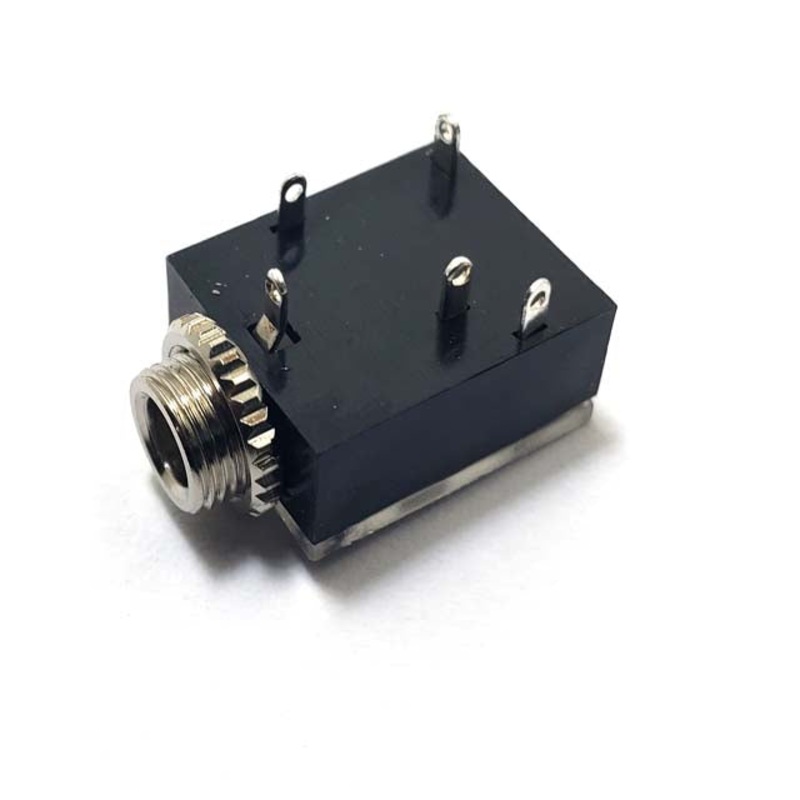 24-391-1 – AUDIO JACK 3.5 STEREO CC PCRA 5 PIN PLASTIC