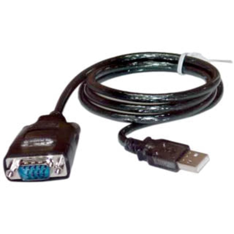 3726 – USB A MALE TO DB9M ADAPTER 3FT USB TO RS-232 ADAPTER BLK