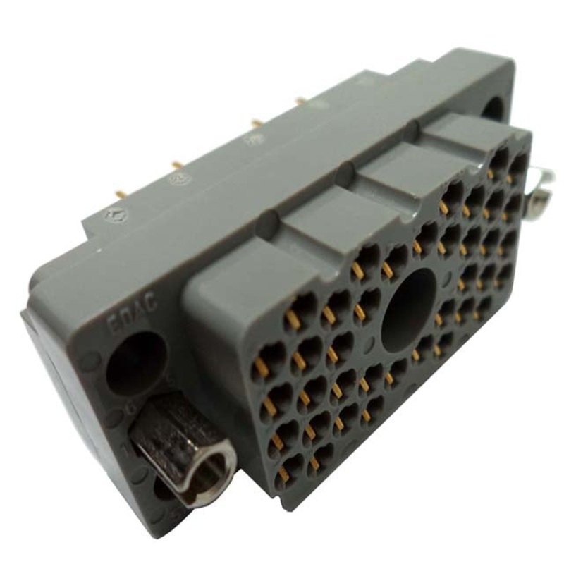 516-038-520-402 – CONN RACK/PANEL 38P RECT 8.5A WITH PINS GRAY