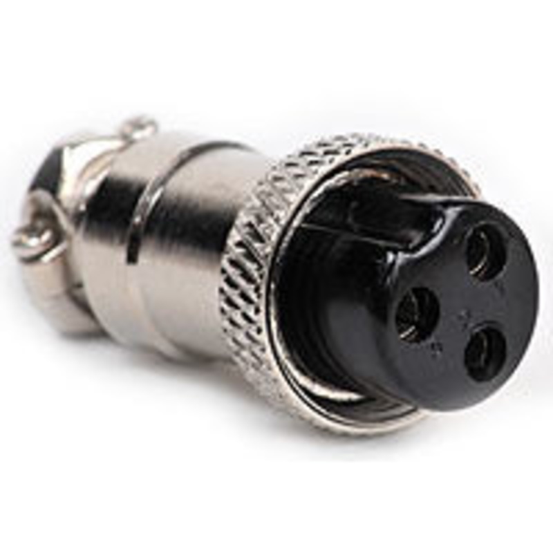 61-603 – MICROPHONE 3F INLINE PLUG METAL