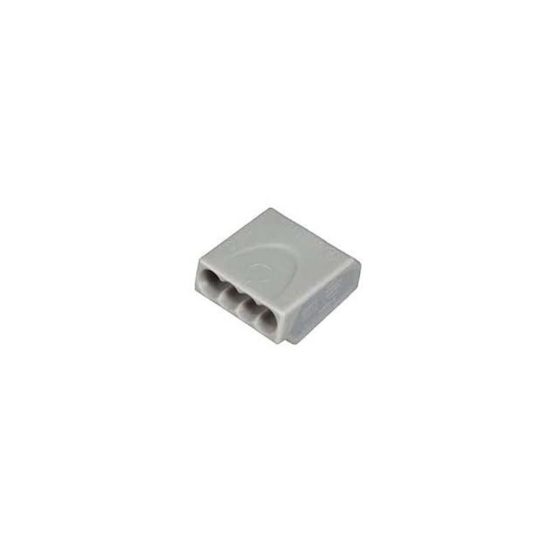 65-255 – PUSH-IN CONN GRY 5C/22-12AWG SOL  (5 pcs/pkg)