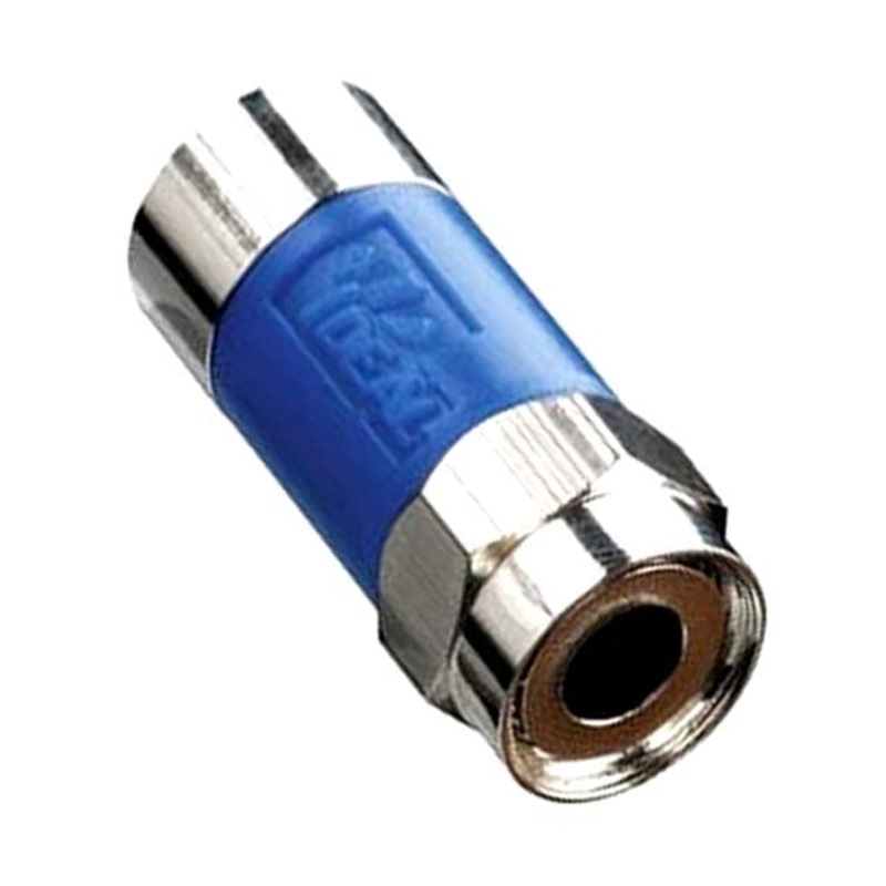 89-040 – F PLUG RG6 PERMA-SEAL BLUE  (10 pcs/pkg)