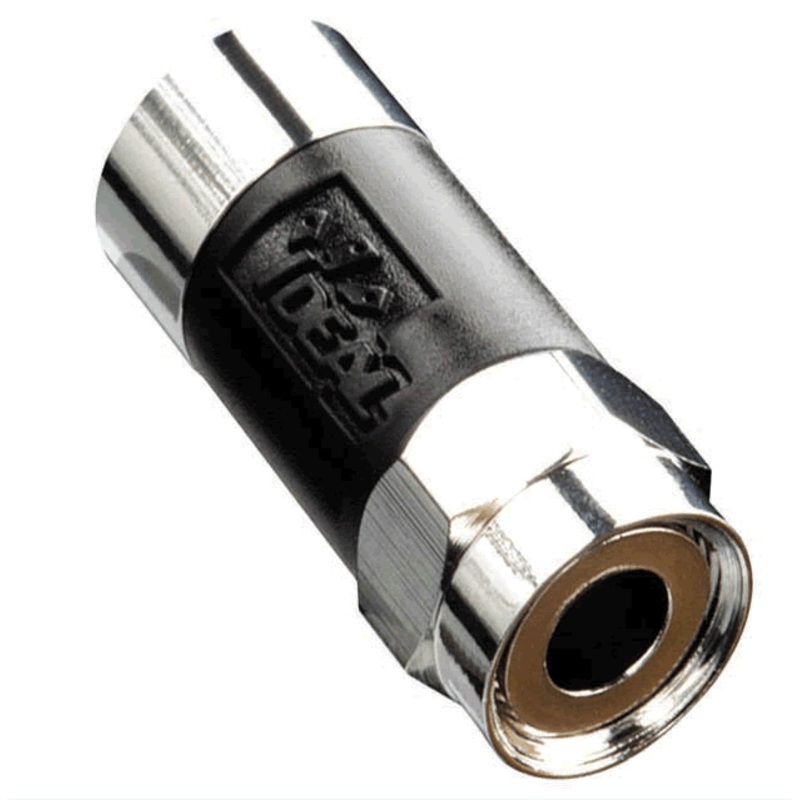 89-041 – F PLUG RG6 QUAD PERMA SEAL BLK  (10 pcs/pkg)