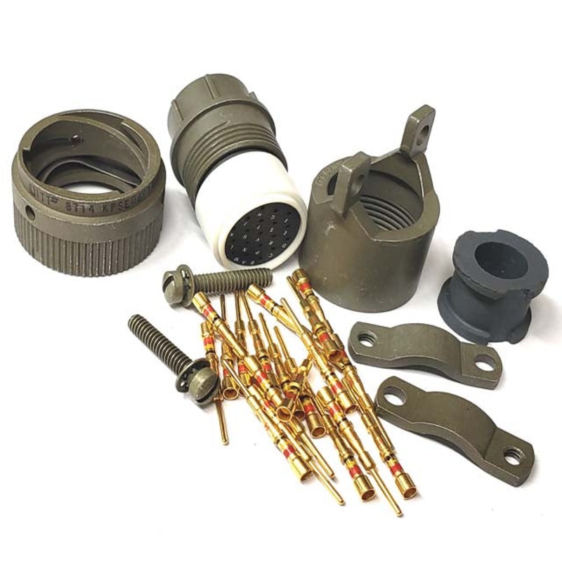 KPSE06F14-19P – MIL SPEC CIRCULAR PLUG 19P IL  7.5A