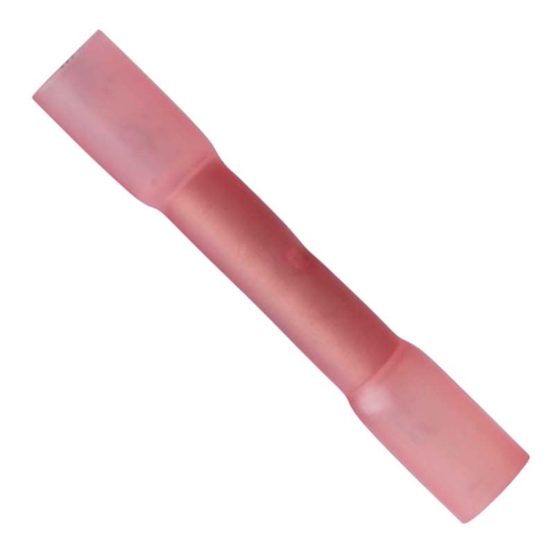 309003 – BUTT CONN RED 22-18AWG HEAT SHRINK ADHESIVE (3 pcs/pkg)