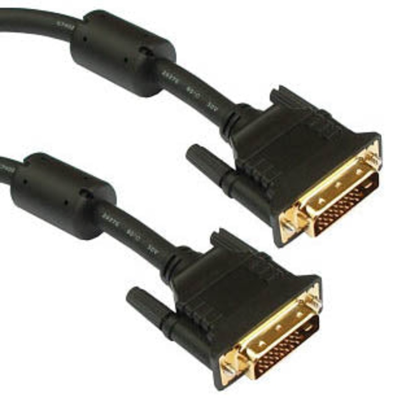 6234 – DVI MALE-MALE DUAL LINK 6FT BLK