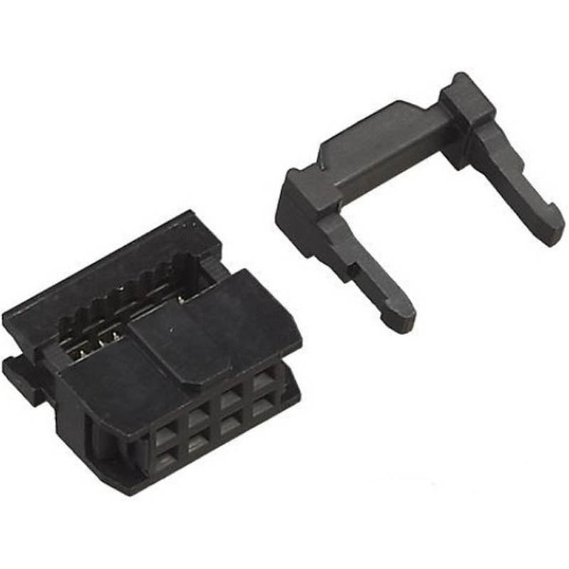 ACD-129-2 – IDC8F DIP W/KEY BLACK  (2 pcs/pkg)