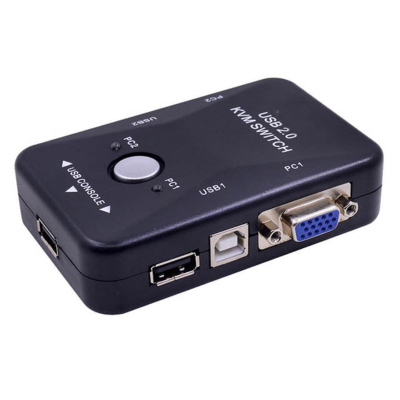 ADN-4148A – KVM SWITCH WITH USB2 AND VGA PORTS