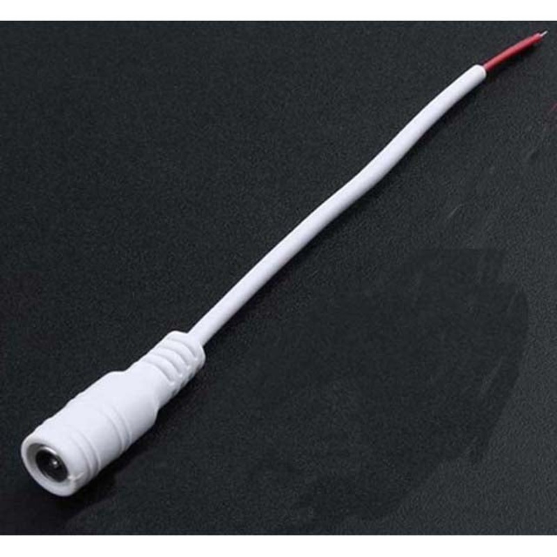 GAM-0501 – DC POWER CABLE ASSY 2.1MM JACK TO OPEN WIRE PIGTAIL