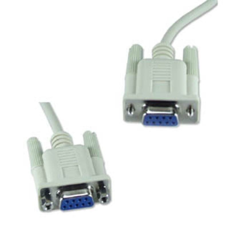SCNM9FF – NULL MODEM CABLE DB9F/F 10FT
