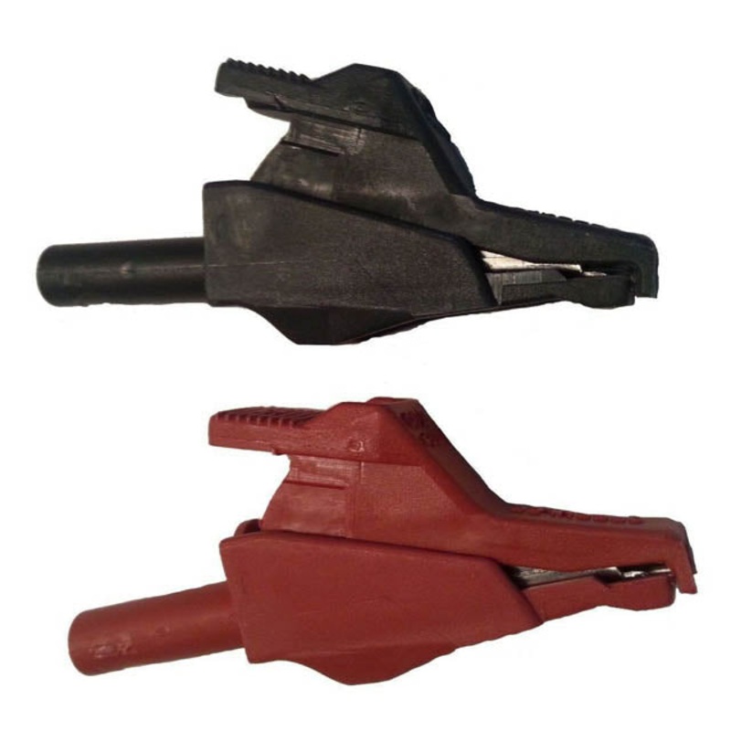TMA-3 – ALLIGATOR CLIP INSULATED RED AND BLK 5A 600V CAT IV