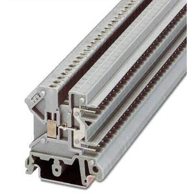 UK 3-MSTB-5 08 – TERM BLOCK DIN RAIL 35MM 24-12 AWG 12A 250V GRY