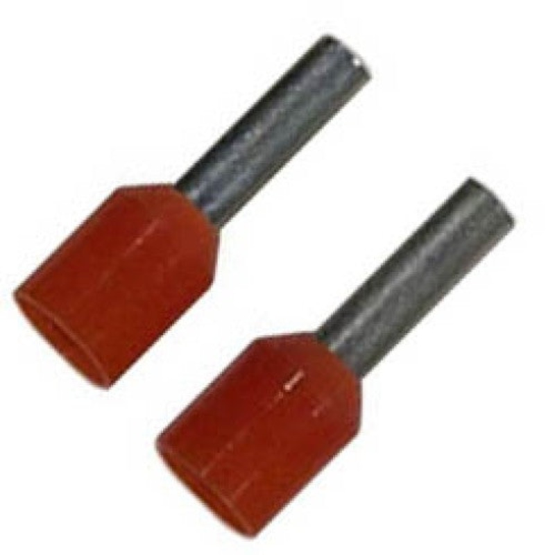 VE4012 – FERRULE 12AWG 8MM STEM ORANGE  (100 pcs/pkg)