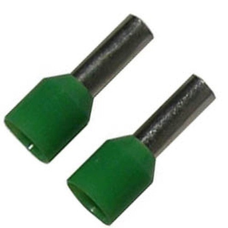 VE6010 – FERRULE 10AWG 8MM STEM GREEN  (100 pcs/pkg)