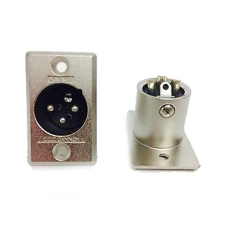 XLB2-3-32 – XLR 3PL CHASIS MOUNT TIN SOLDER