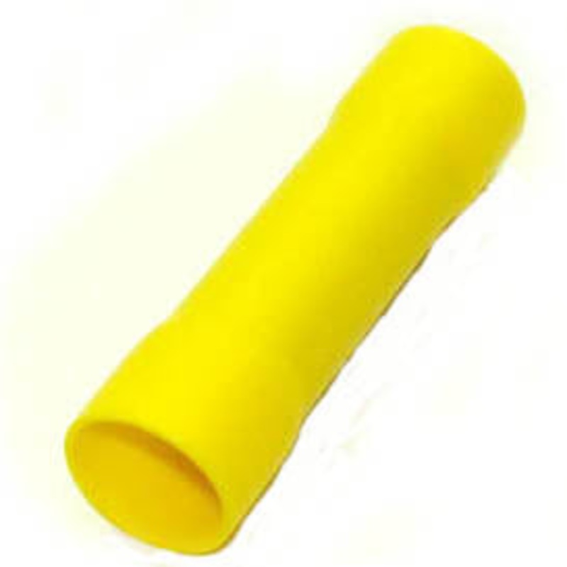 10-126 – BUTT CONN YEL 12-10AWG  (50 pcs/pkg)
