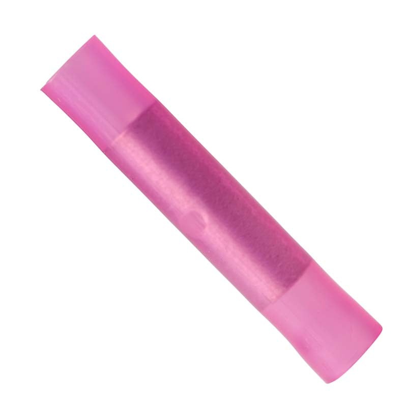 230100 – BUTT CONN RED 22-18AWG NYLON  (7 pcs/pkg)