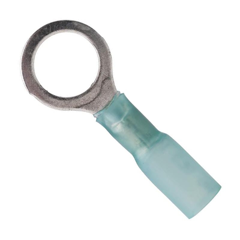 311603 – RING TERM BLU 3/8IN 16-14AWG ID-9.5MM OD-15MM HEATSHRINK ADHE (3 pcs/pkg)