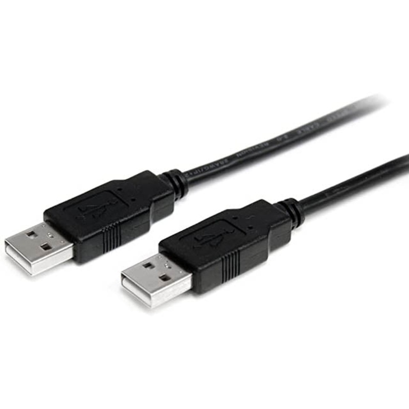 CUSB2-AA03BK – USB CABLE A-A MALE/MALE 3FT BLK USB 2.0