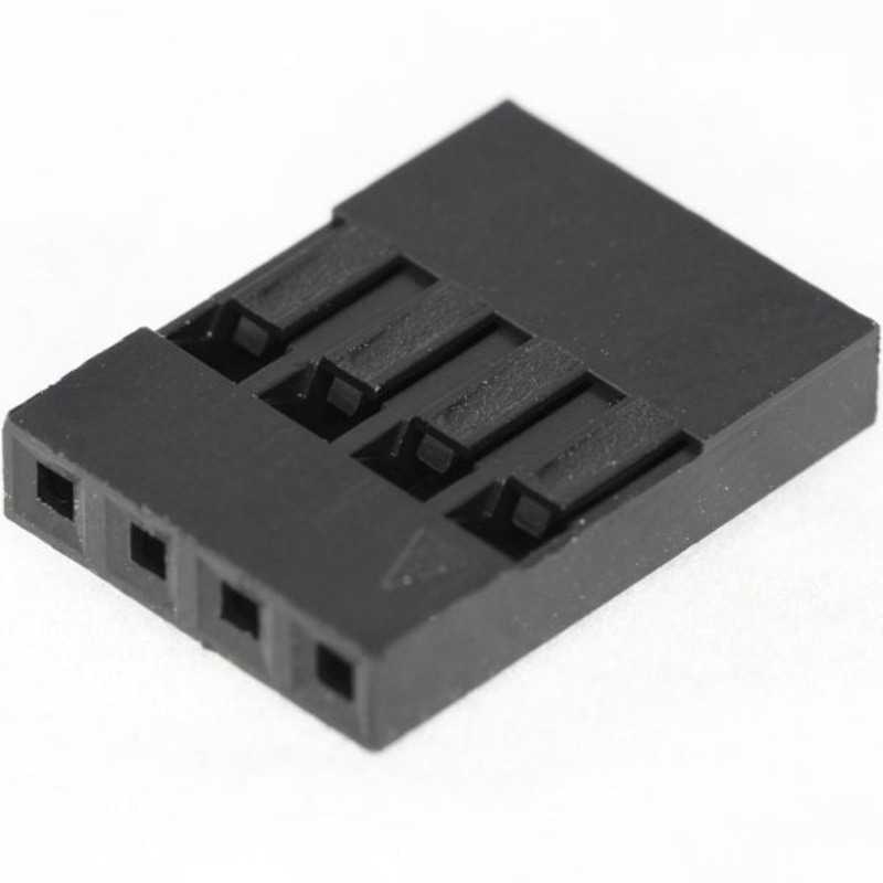 GMQD-1403-10 – SIPSKT 2.5MM 4S HOUS FOR SQ PINS DUPONT CONNECTOR HOUSING (10 pcs/pkg)